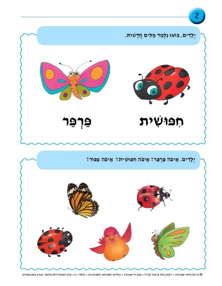 ⁦נגנב לי המוח 3 - לגילאי 1+ - מילים ראשונות לזאטוטים - חוברת⁩ – תמונה ⁦4⁩